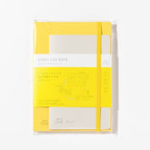 SUNNY LOG NOTE A5 - Yellow - IROHA PUBLISHING - Default Title by Techo Treats Stationery