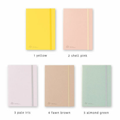 SUNNY LOG NOTE A5 - Yellow - IROHA PUBLISHING - Default Title by Techo Treats Stationery