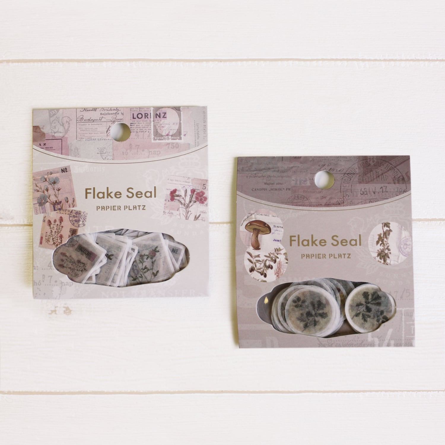 SUNNY SUNDAY Flake Seal - Circle - Papier Platz - Default Title by Techo Treats Stationery