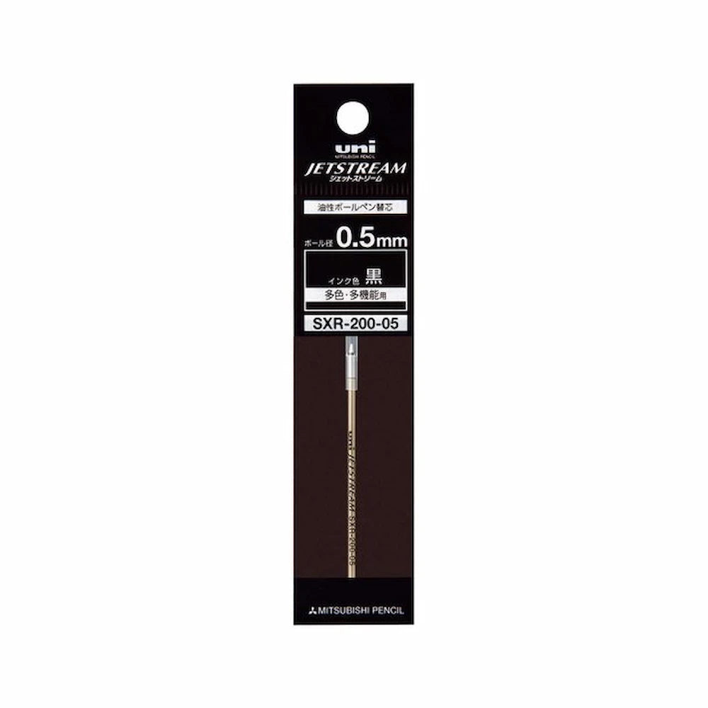uni SXR200-05 JETSTREAM Prime Oil-based Ballpoint Pen Refill 0.5mm (3 colors)