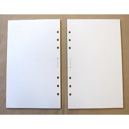 System Notebook Refill (Acid-free Paper) - A5 Dot Grid - Techo Treats