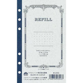 System Notebook Refill (Acid-free Paper) - Bible (A6 Personal) Dot Grid - Techo Treats