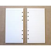 System Notebook Refill (Acid-free Paper) - Bible (A6 Personal) Ruled - Tsubame Note - Default Title by Techo Treats Stationery