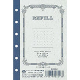 System Notebook Refill (Acid-free Paper) - Mini 6 (A7 Pocket) Dot Grid - Tsubame Note - Default Title by Techo Treats Stationery