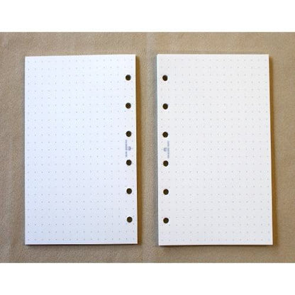 System Notebook Refill (Acid-free Paper) - Mini 6 (A7 Pocket) Dot Grid - Tsubame Note - Default Title by Techo Treats Stationery