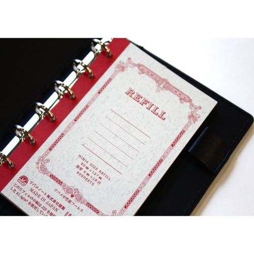 System Notebook Refill (Acid-free Paper) - Mini 6 (A7 Pocket) Ruled - Tsubame Note - Default Title by Techo Treats Stationery