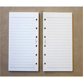 System Notebook Refill (Acid-free Paper) - Mini 6 (A7 Pocket) Ruled - Tsubame Note - Default Title by Techo Treats Stationery