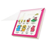 Tabekko Animal Vol.7 - Square Memo Pad - Pink - Techo Treats