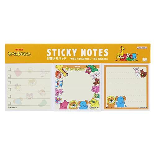Tabekko Animal Vol.7 - Sticky Notes Pad - Orange - Sun-Star Stationery - Default Title by Techo Treats Stationery