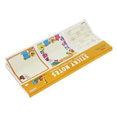 Tabekko Animal Vol.7 - Sticky Notes Pad - Orange - Sun-Star Stationery - Default Title by Techo Treats Stationery