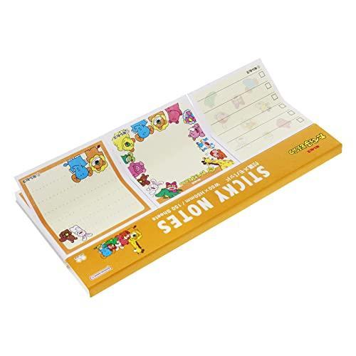 Tabekko Animal Vol.7 - Sticky Notes Pad - Orange - Techo Treats