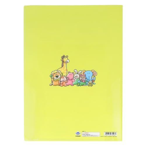 Tabekko Animal Vol.8 A4 Die-cut 5-Pocket Clear Folder - Flyer - Sun-Star Stationery - Default Title by Techo Treats Stationery
