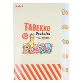 Tabekko Animal Vol.8 A4 Die-cut 5-Pocket Clear Folder - Gather - Sun-Star Stationery - Default Title by Techo Treats Stationery