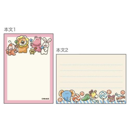 Tabekko Animal Vol.8 Mini Memo - Flyer - Sun-Star Stationery - Default Title by Techo Treats Stationery