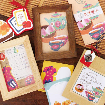 Taiwan Trip Flake Stickers - Taiwan Sakaba - Sun-Star Stationery - Default Title by Techo Treats Stationery