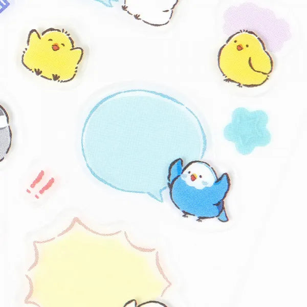 Talking Animals Planner Deco Sticker - Birds - NB Co - Default Title by Techo Treats Stationery