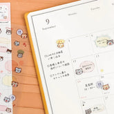 Talking Animals Planner Deco Sticker - Cats - NB Co - Default Title by Techo Treats Stationery
