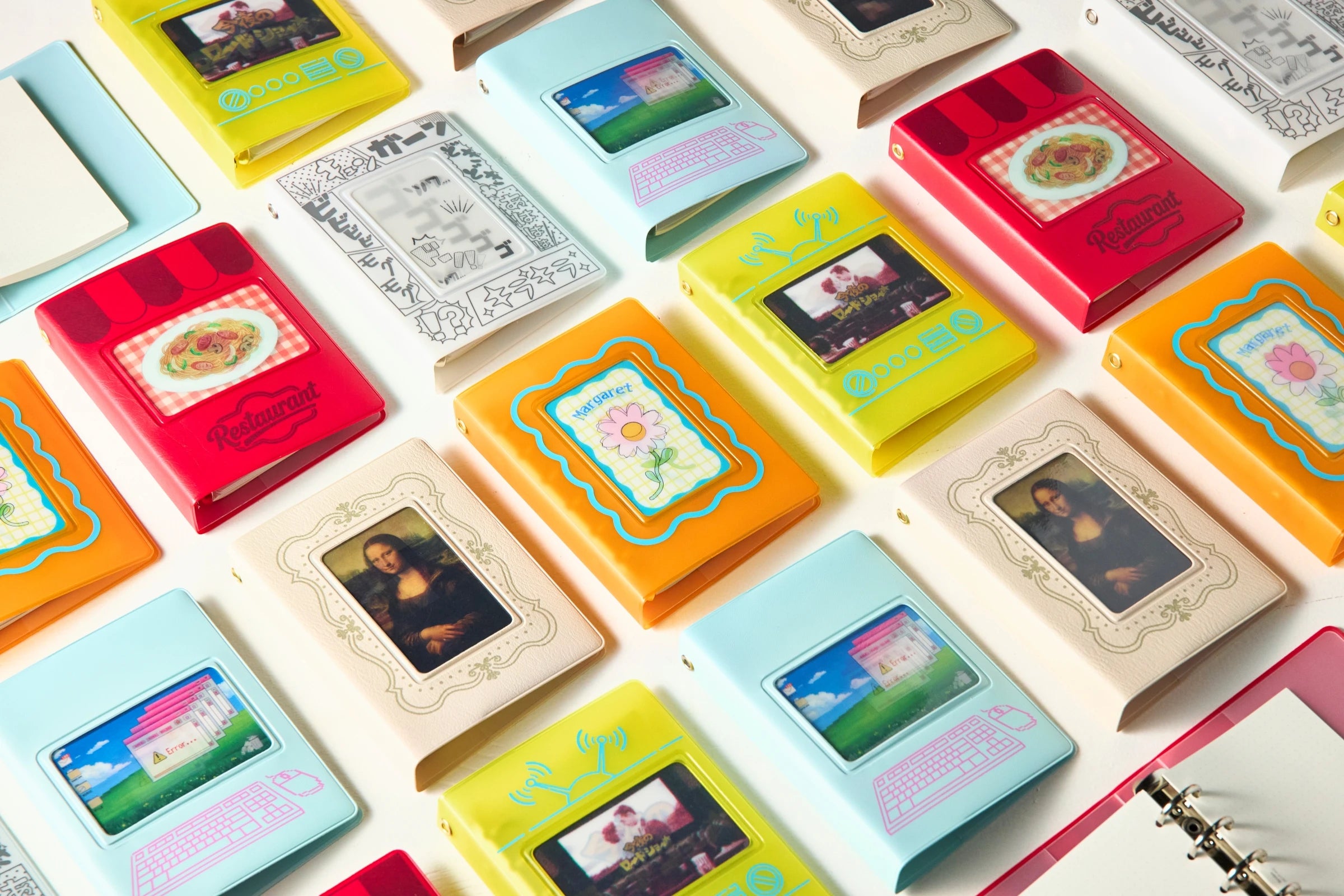 NOLTY Bindex MOVE Mini 6 Binder Sticker Book - Techo Treats Stationery