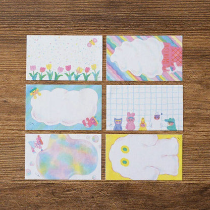 Tegashima x ITOI YUKI - Roll Sticky Notes &quot;Mini Roll Memo Notes” - Techo Treats