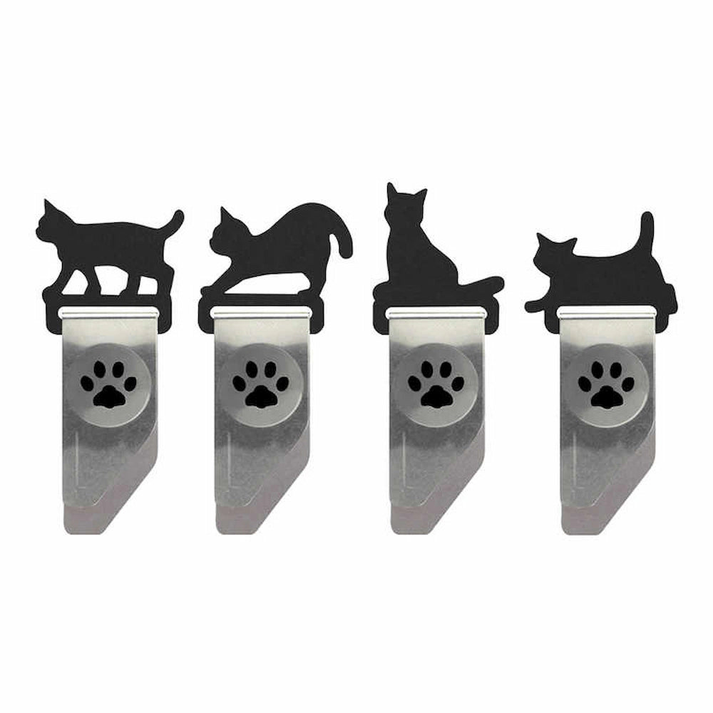 TOHKIN INDEX CAT CLIP Metal Bookmark and Clip (4 pcs)