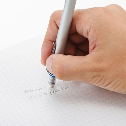 Tombow MONO graph fine 0.3mm Mechanical Pencil - Silver - Default Title by Techo Treats Stationery