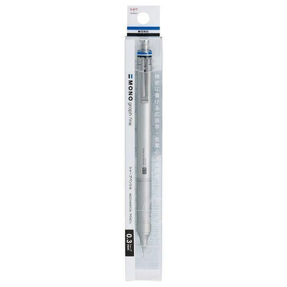 Tombow MONO graph fine 0.5mm Mechanical Pencil - Silver - Default Title by Techo Treats Stationery
