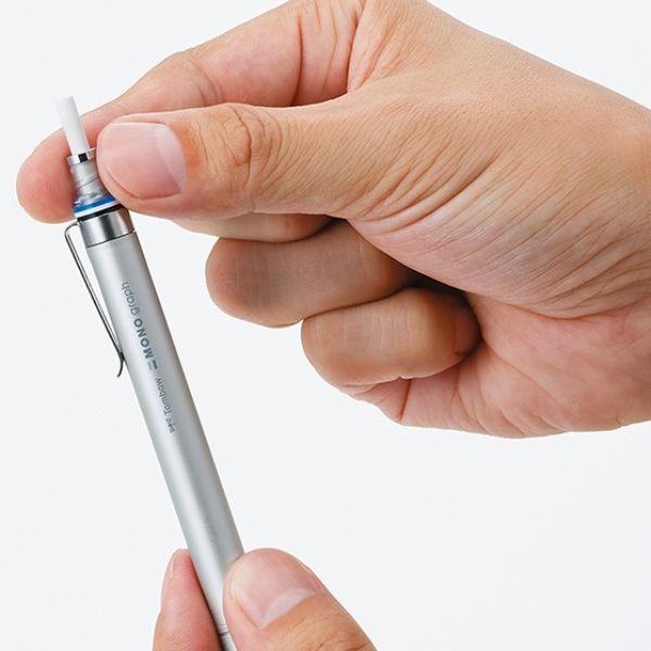 Tombow MONO graph fine 0.5mm Mechanical Pencil - Silver - Default Title by Techo Treats Stationery