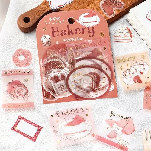Tracing Paper Flake Stickers - Bakery - Techo Treats