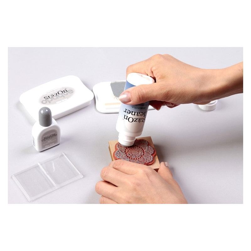 Tsukineko StazOn Cleaner - Oil-based Stamp Cleaner - Default Title by Techo Treats Stationery
