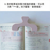 Ukanmuri Book Clip Petite - Watery Clear - Sun-Star Stationery - Default Title by Techo Treats Stationery
