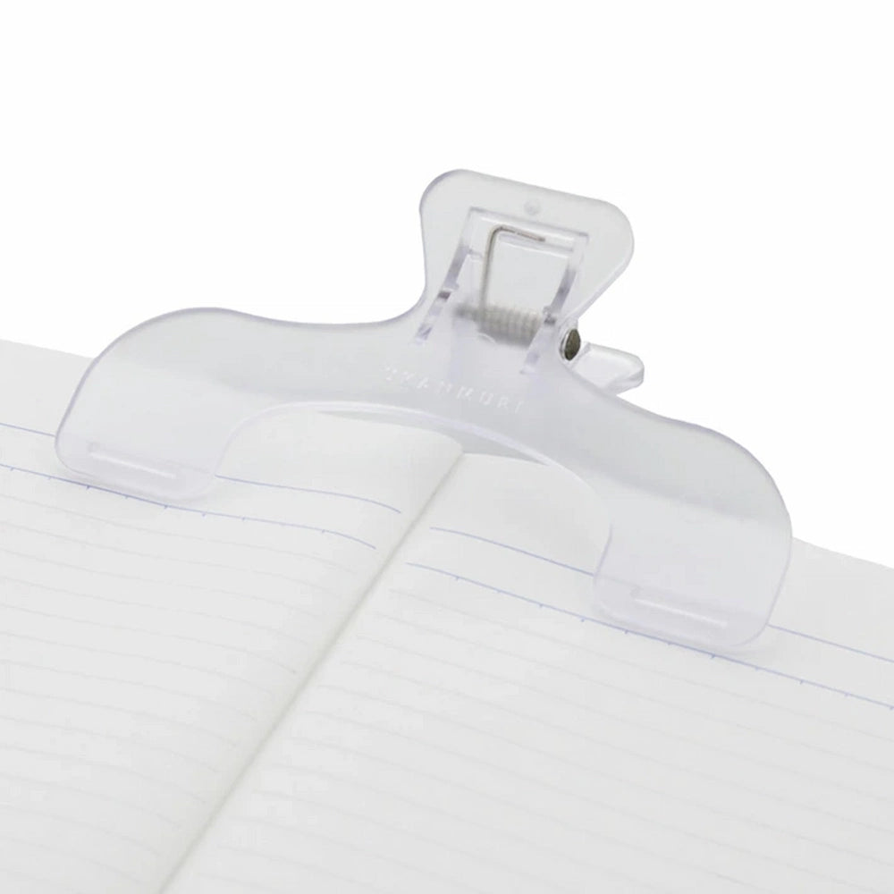 Ukanmuri Book Clip - Watery Clear - Sun-Star Stationery