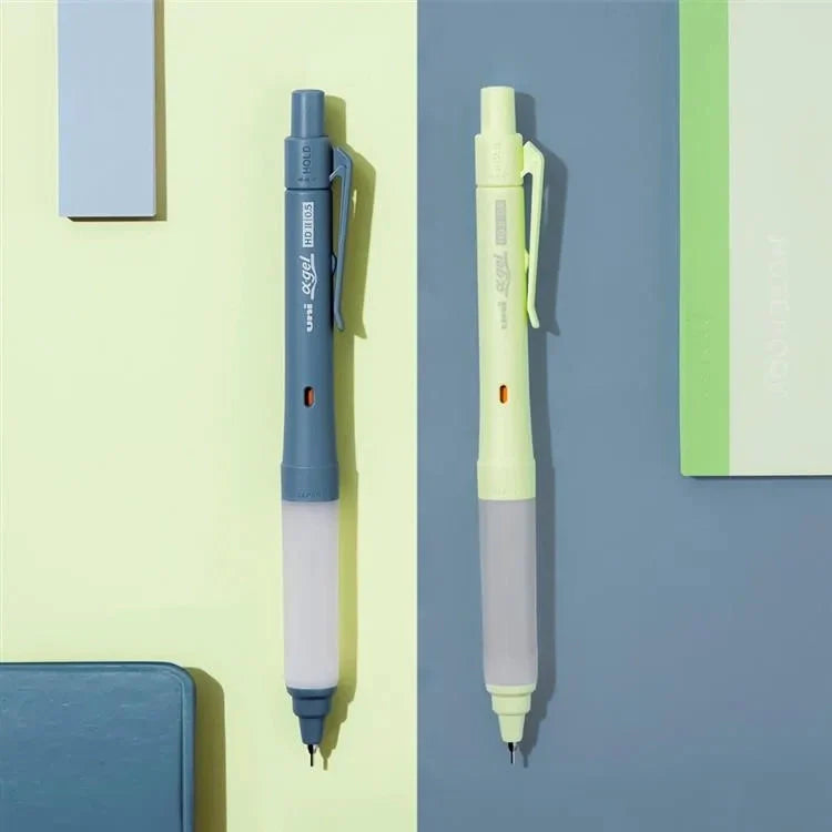 uni Alpha Gel Switch Mechanical Pencil 0.5mm - Sax Blue (Limited Color) - Default Title by Techo Treats Stationery