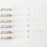 Uni-ball One 0.5mm Limited Japanese Taste Color (6 colors) - Techo Treats