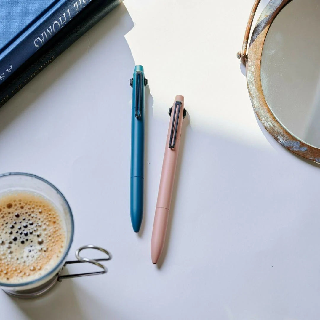 uni JETSTREAM Prime 3-color Ballpoint Pen - Piano White - Default Title by Techo Treats Stationery