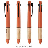 uni karimoku x JETSTREAM 4&1 Multifunction Ballpoint Pen 0.5mm - Sunset Orange - Default Title by Techo Treats Stationery