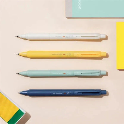 uni Kuru Toga KS Mechanical Pencil 0.5mm - Bright Yellow (Limited Color) - Default Title by Techo Treats Stationery