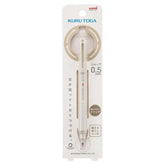 uni Kuru Toga KS Mechanical Pencil 0.5mm - Ivory - Default Title by Techo Treats Stationery