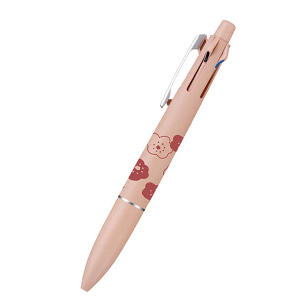 uni SOU・SOU Limited JETSTREAM 4&amp;1 Lite Multifunction Ballpoint Pen 0.5mm (3 colors) - Playing with Numbers (Off White) by Techo Treats Stationery