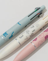 uni SOU・SOU Limited JETSTREAM 4&1 Lite Multifunction Ballpoint Pen 0.5mm (3 colors) - Playing with Numbers (Off White) by Techo Treats Stationery