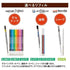 uni Style Fit Ballpoint Multi Pen Refill - uni JETSTREAM 0.5mm (3 colors) - 0.5mm Black by Techo Treats Stationery