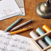 uni tokyo bike x JETSTREAM 4&1 Multifunction Ballpoint Pen - Blue Jade - Default Title by Techo Treats Stationery