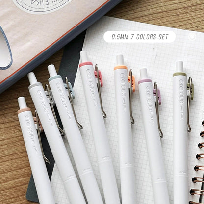 uni uni-ball One 0.5mm Gel Pen - Fika Color (7 Colors) - Avocado Green 牛油果綠 by Techo Treats Stationery