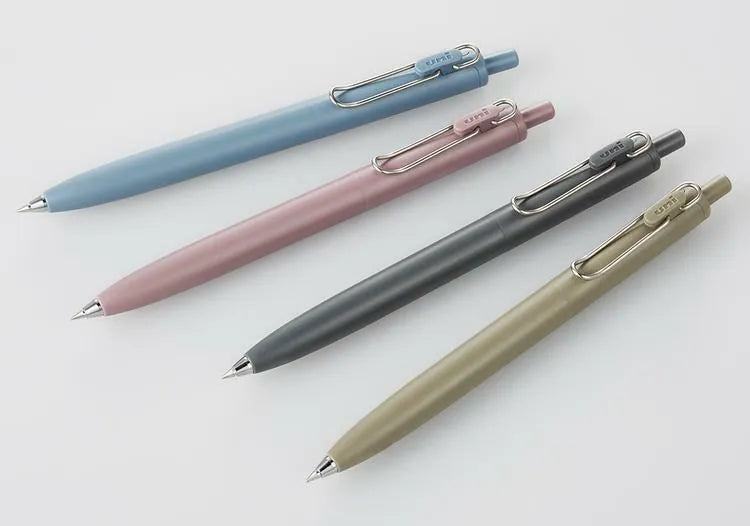 uni uni-ball One F 0.38mm Gel Pen - Limited Smoky Color (2 Colors) - Faded Cherry 夢占 by Techo Treats Stationery