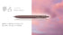 uni uni-ball One F 0.38mm Gel Pen - Limited Smoky Color (2 Colors) - Faded Cherry 夢占 by Techo Treats Stationery