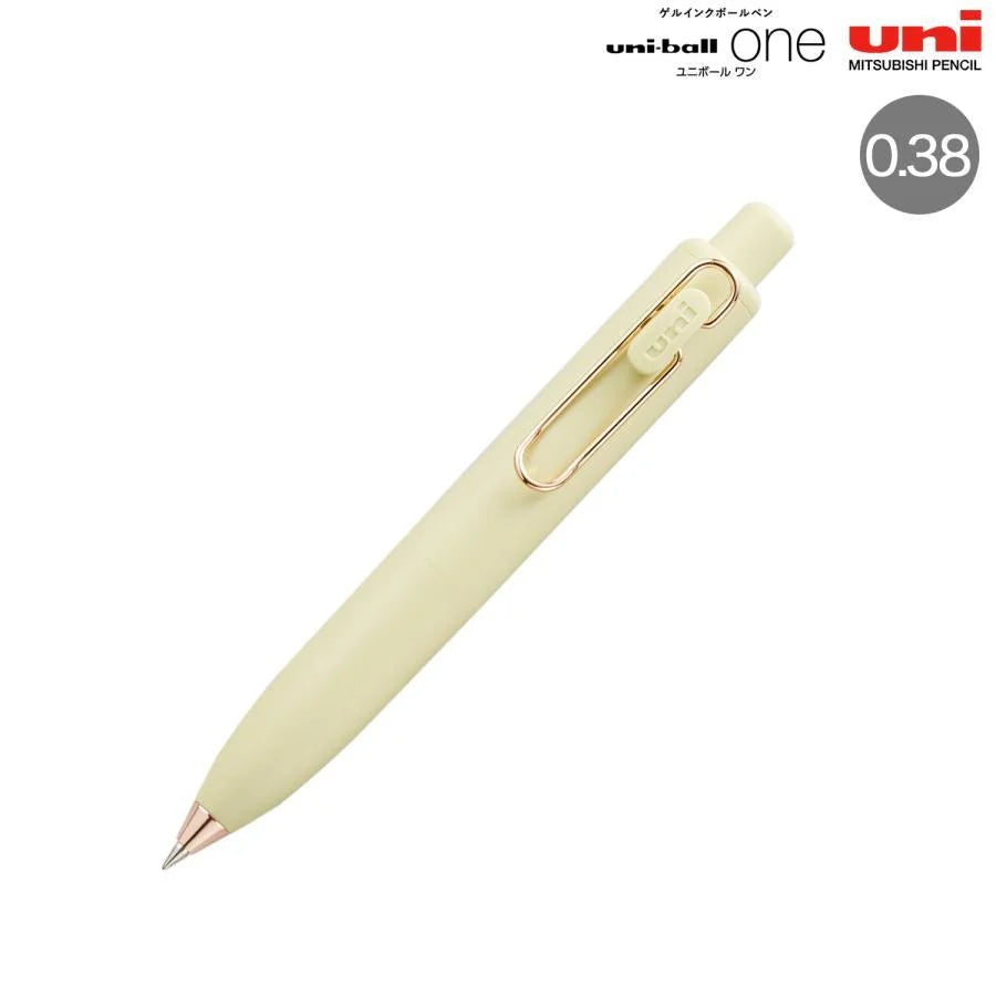 uni uni-ball One P Gel Pen Vol.2 (4 colors) - La France (Limited Rose Clip) 0.38mm by Techo Treats Stationery