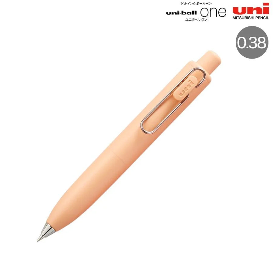 uni uni-ball One P Gel Pen Vol.2 (4 colors) - Papaya 0.38mm by Techo Treats Stationery