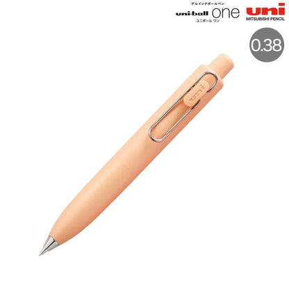 uni uni-ball One P Gel Pen Vol.2 (4 colors) - Papaya 0.38mm by Techo Treats Stationery