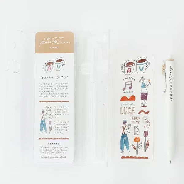 uni uni-ball one x ASANEL Limited Set - Cappuccino Brown - Default Title by Techo Treats Stationery