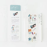 uni uni-ball one x ASANEL Limited Set - Nemophila Blue - Default Title by Techo Treats Stationery