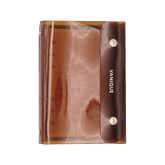 VANIQUE Clear PVC Planner (A6 Personal / Bible 6-hole) - Brown - Komamono Lab - Default Title by Techo Treats Stationery